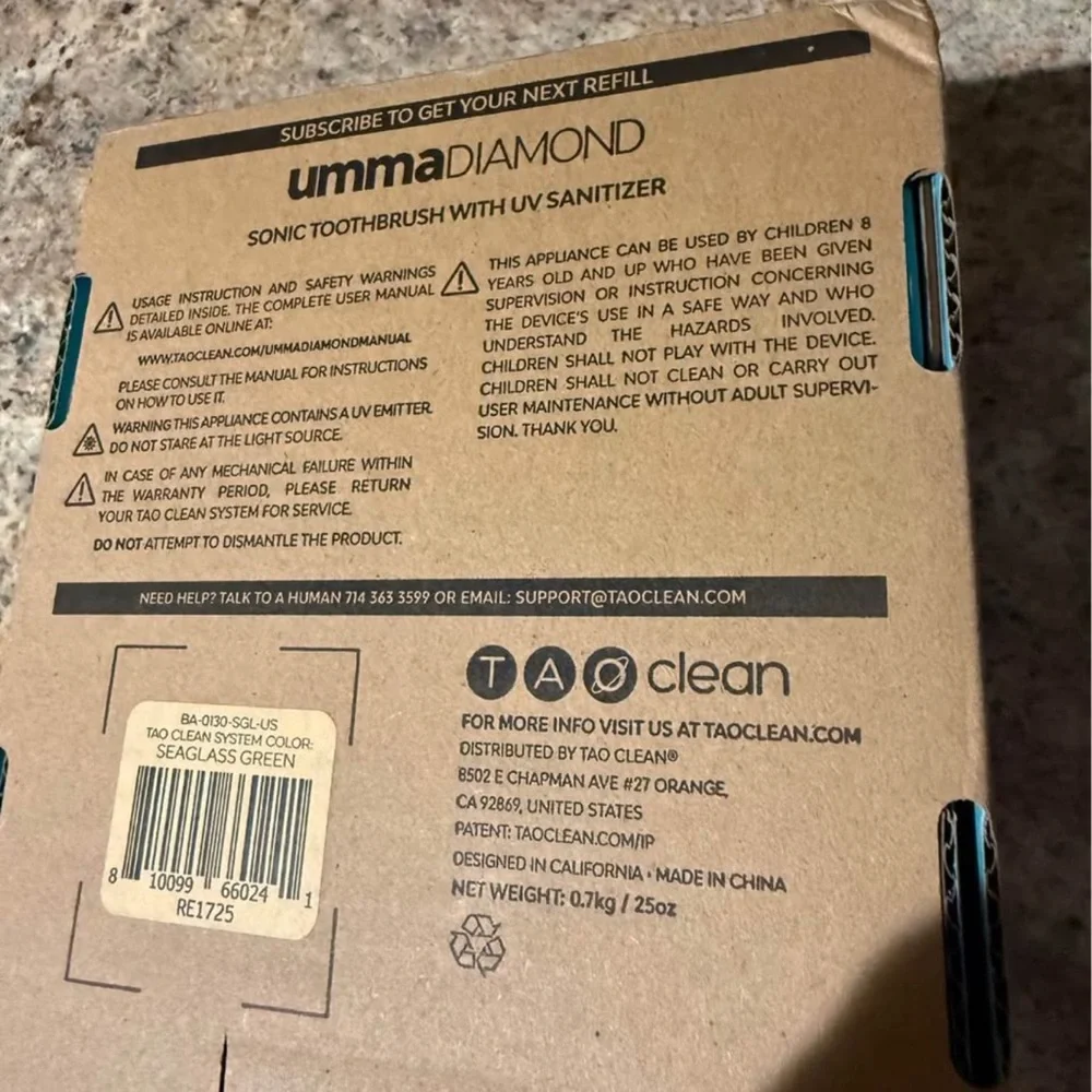 Mint Green Electric Toothbrush Set - Picture 4 of 6